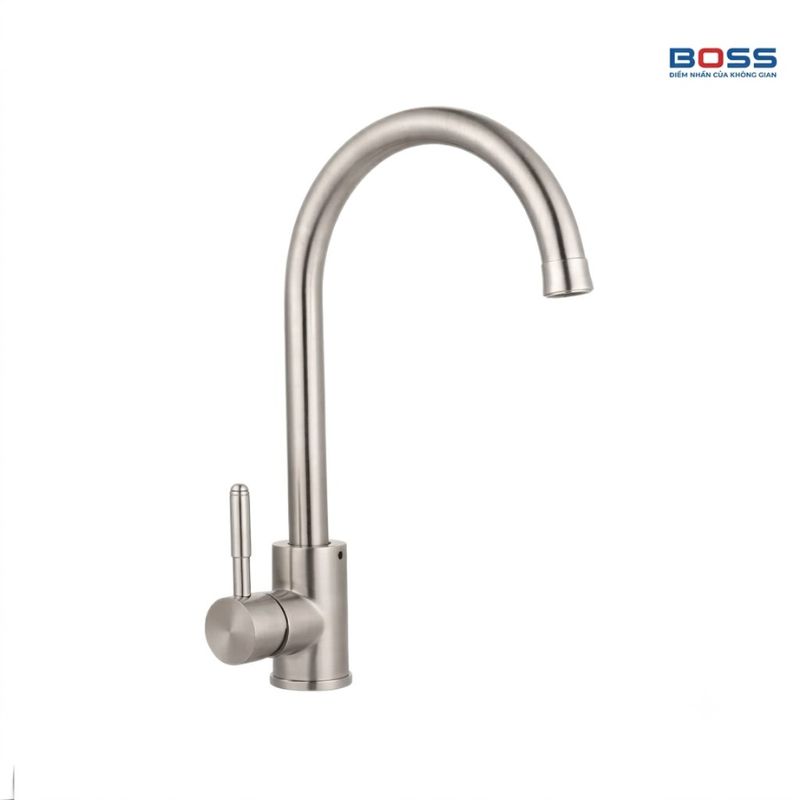 Vòi Boss cố định cổ tròn xoay 360 độ BV101