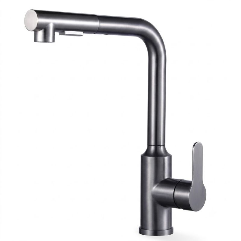 Vòi Boss rửa bát dây rút cổ trụ BN622 Vòi Boss rửa bát dây rút cổ trụ BN622