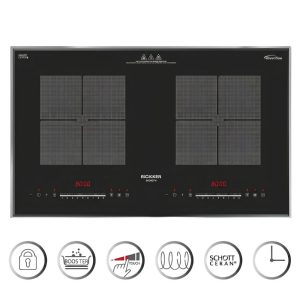 Hệ thống tính năng an toàn bếp từ đôi Boss BIJ268I